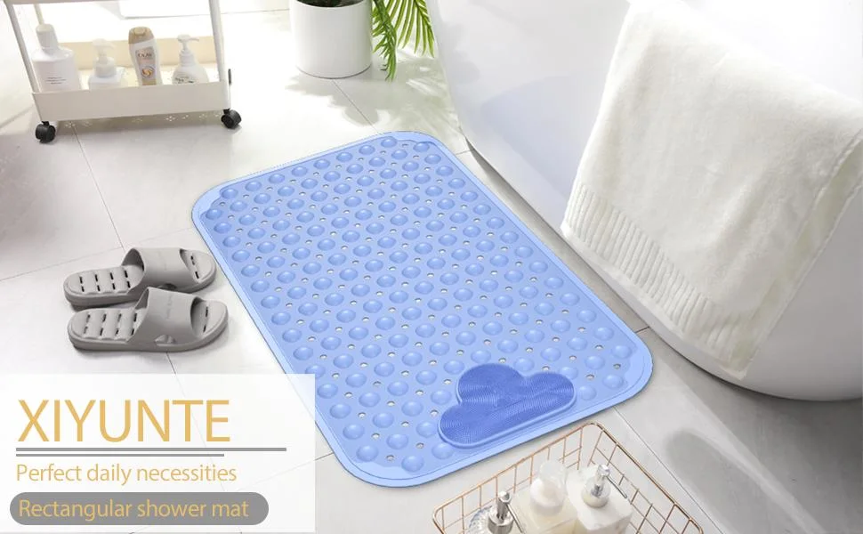 Customized PVC Thickened Anti-Slip Safety Bathtub Massage Cushion Shower Mat 2 in 1